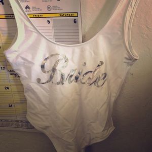 Bride bathing suit size medium never worn